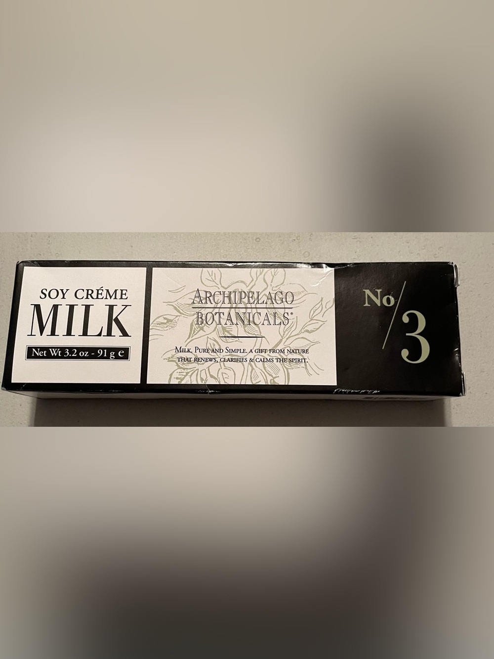 Soy Crème Milk No. 3 - White Archipelago Botanical New
